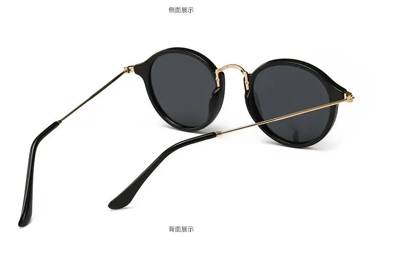 
Amazon Round Sunglasses Retro Mens Women Brand Polarized Sunglasses Vintage Sun Glasses 