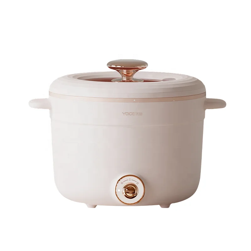 Beige 700W electric porridge cooker