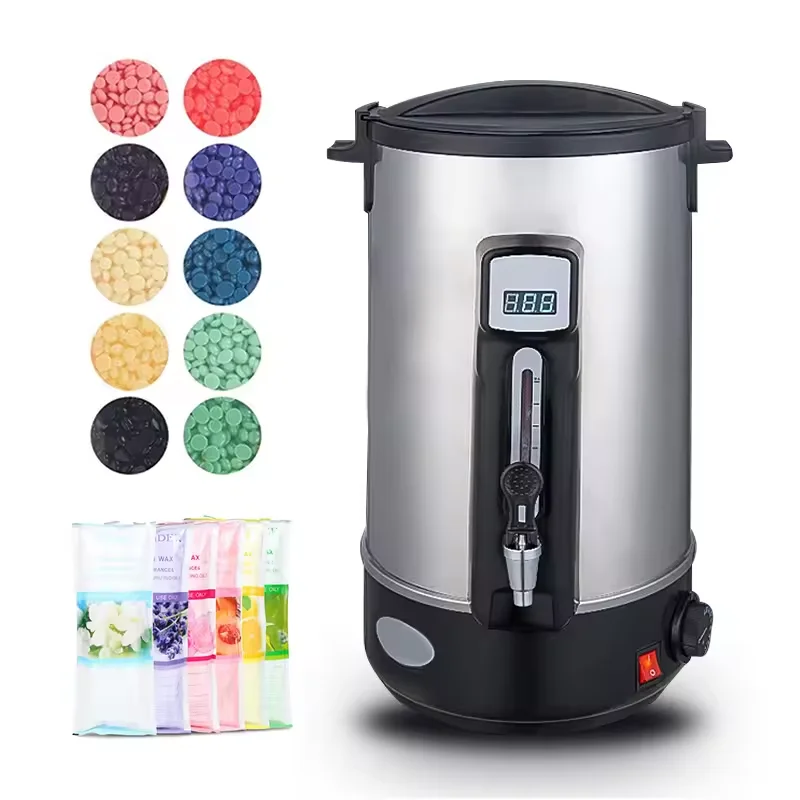 Stainless Steel Safety Heating Melting Paraffin Wax Machine Hair Removal Temperature Controlled Home Wax Melting Machine