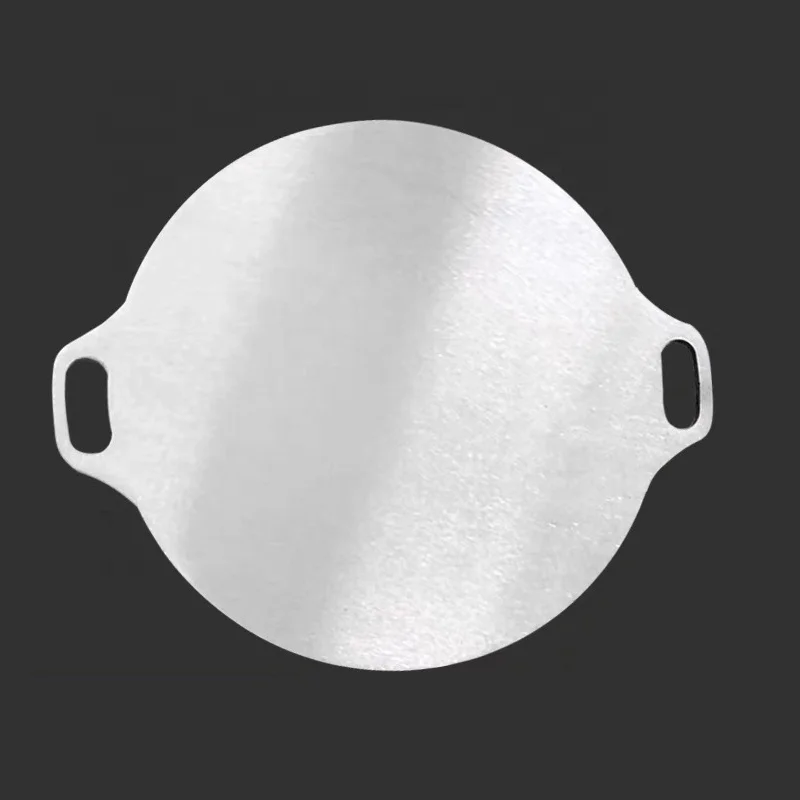 Pan Non-stick Chinese Cast Iron Wok outdoor big frying pan grill roasting pan