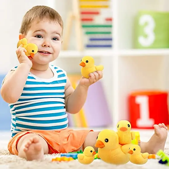 Lovely Stuffed Cute Animal Customized Design Animal duck Soft Plush Toy Mascot Children Toy  BSCI SEDEX ISO9001