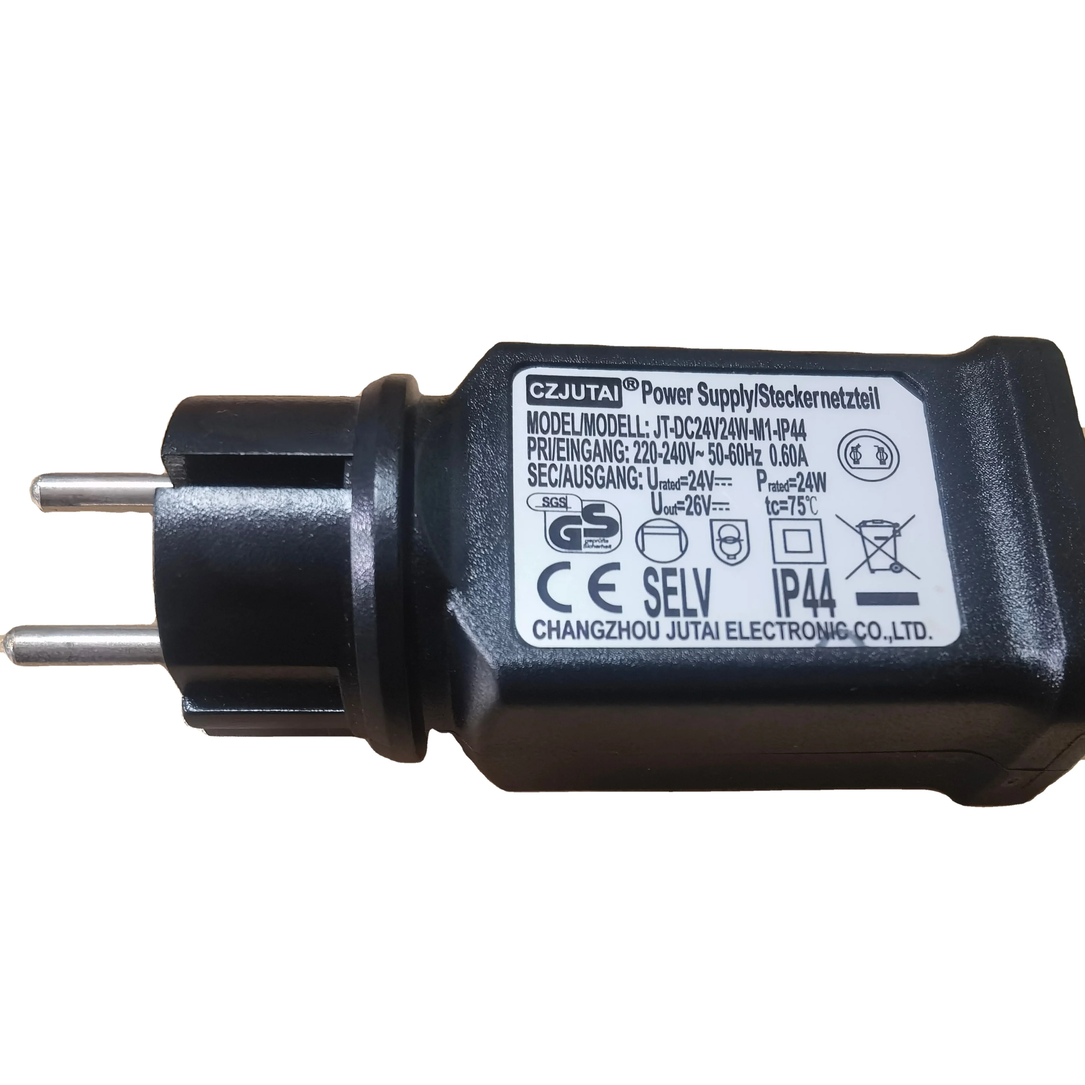 IP44 outdoor indoor string light low voltage transformer adaptor GS CE certified