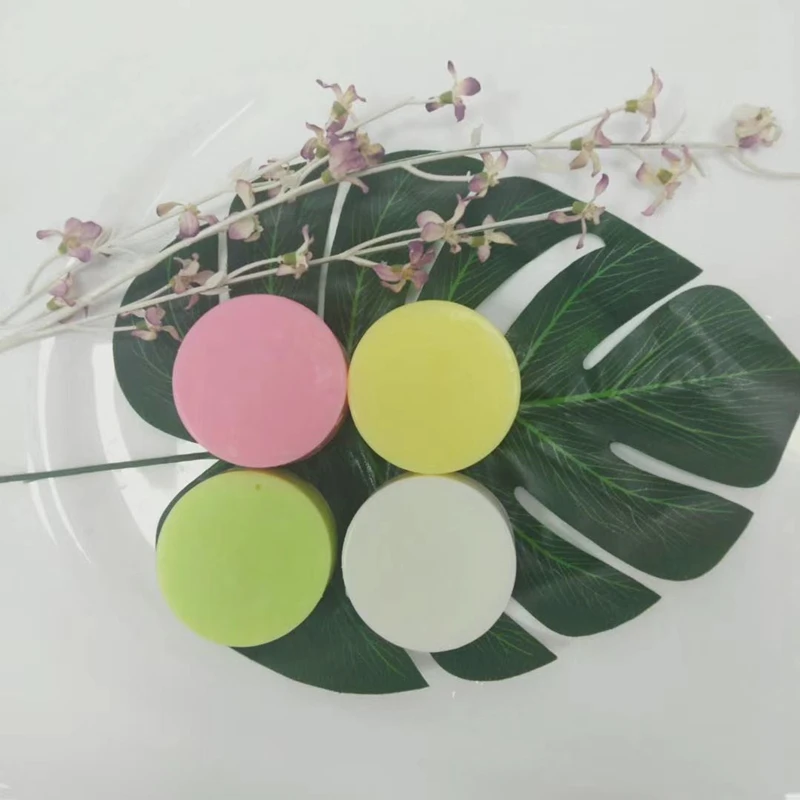 Fast delivery  Handmade Soap Rose Extract Shampoo and conditioner soap Bar to Wash Hair