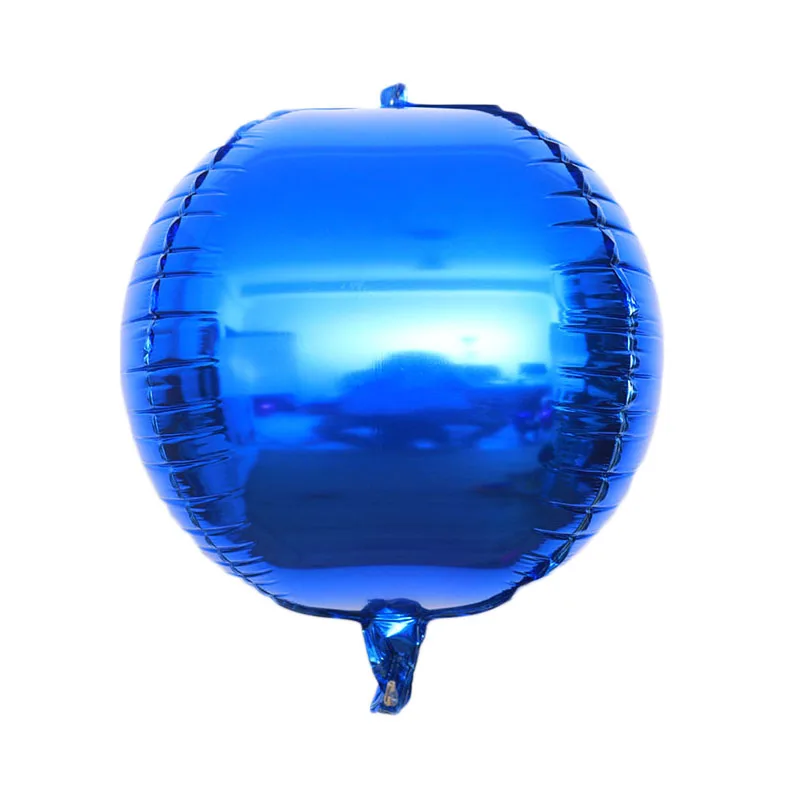 Лидер продаж, шарики из фольги цвета розового золота диаметром 22 дюйма 4D