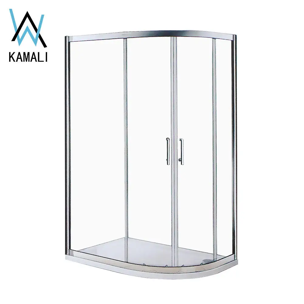 Gym Wet Room, Southeast Asia Aluminium profile shower cabin , Sector shower enclosure,