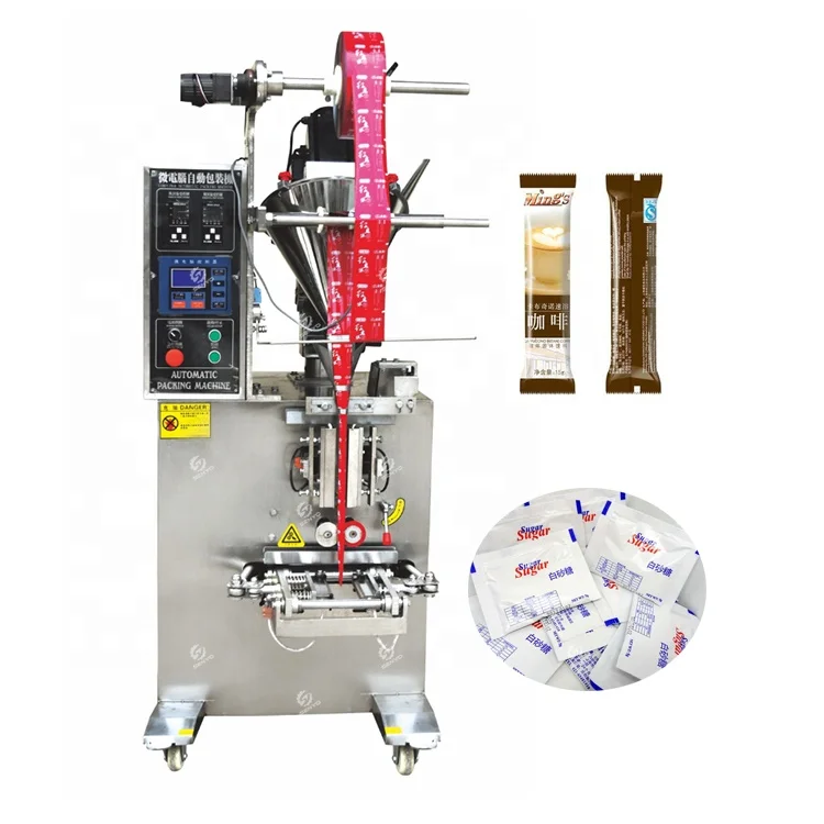 Automatic cassava wheat flour maize corn plantain turmeric powder weighing packing machine