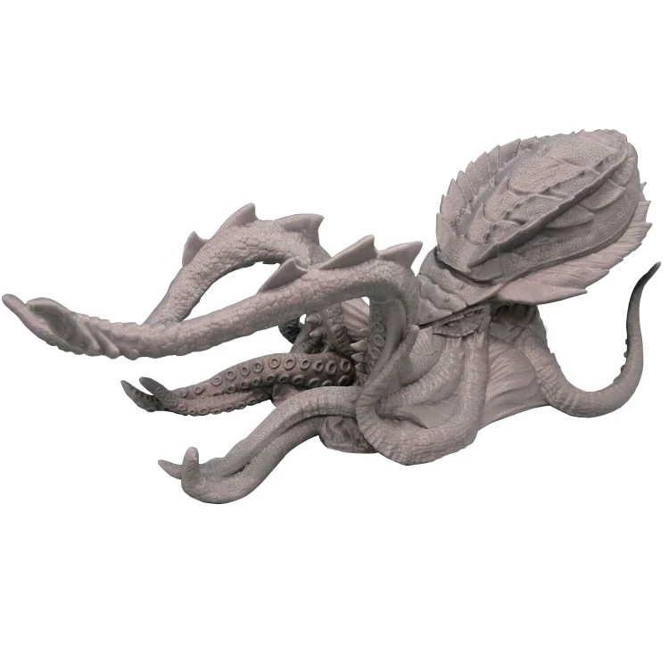 Индивидуальная 3D-печать, модель морского монстра Kraken, высокоточная служба 3D-печати