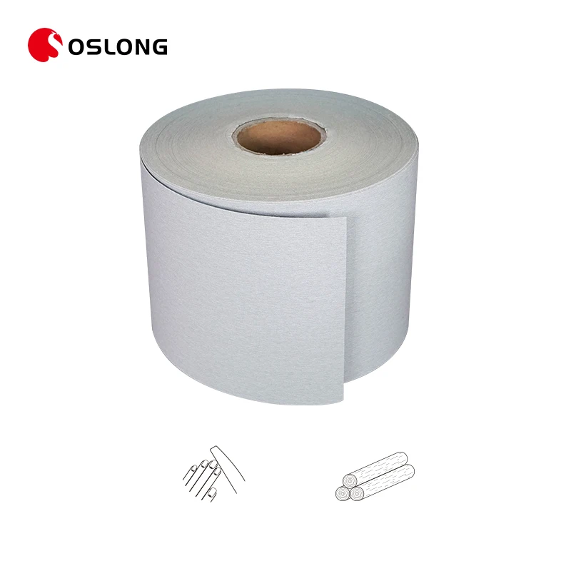 Абразивные шлифовальные ролл Зебра наждачная бумага 190 мм * 100 м P80-P400 оксид алюминия наждачной бумаги рулон для маникюра