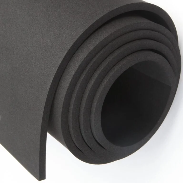 Foam Roll Neoprene Rubber Sheet  CR Neoprene Rubber without Fabric Wholesale 1- 50mm Neoprene Product