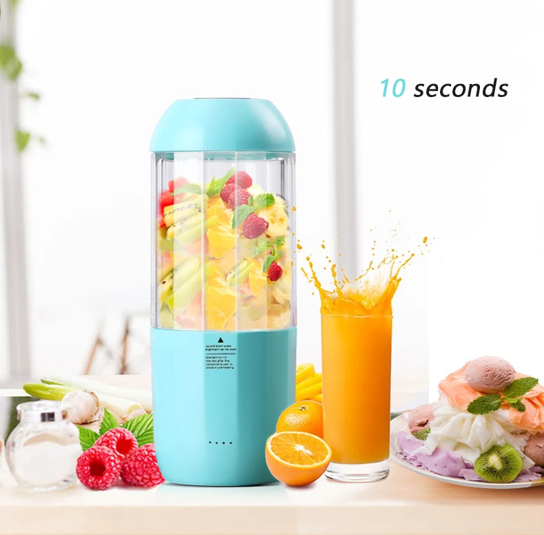 
Attractive Designs 4000wAh 17oz Plastic Travel Cups Mini Electric Portable Blender USB 