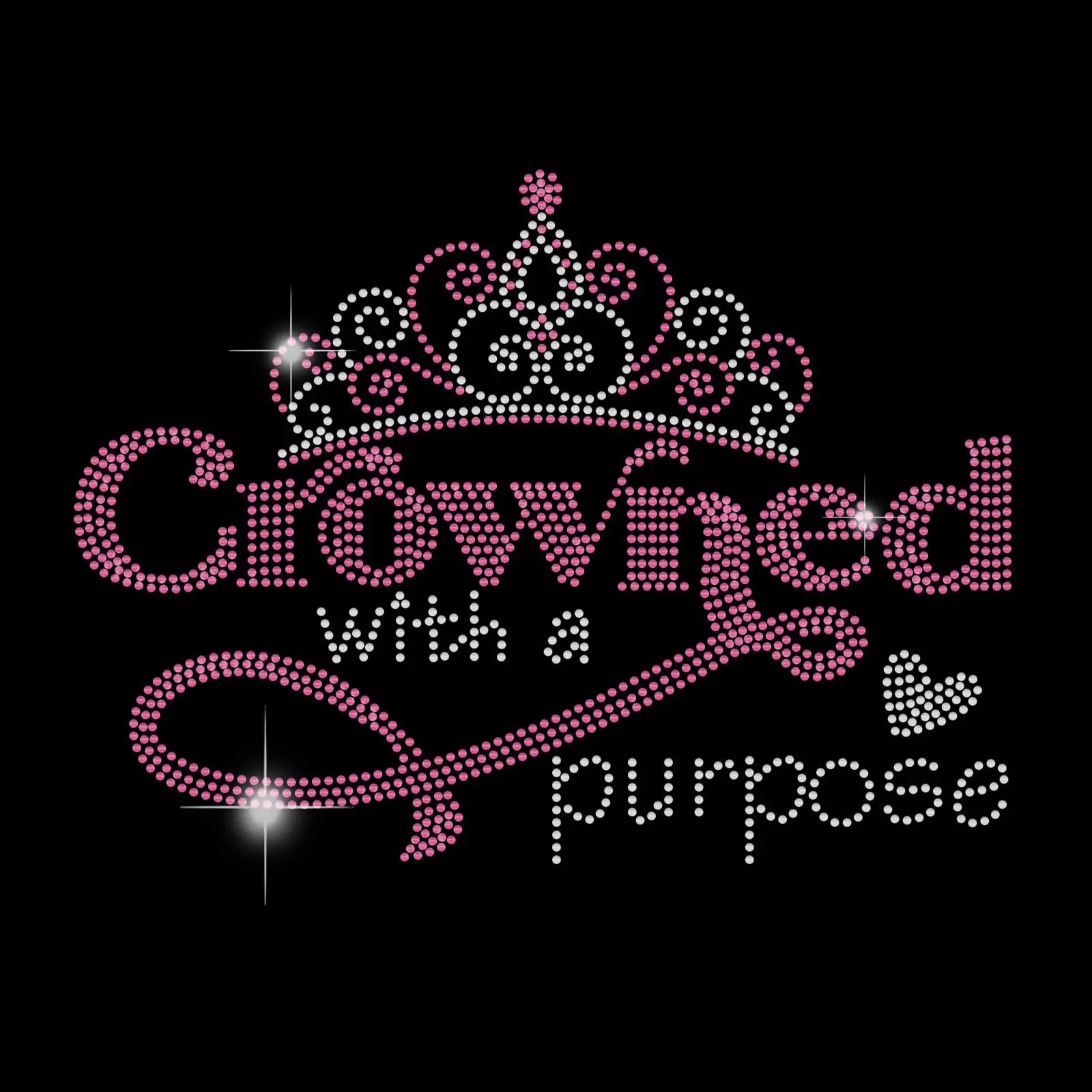 Customizable Your Own Rhinestone Design Hot-Fix Flatback Shinning Rhinestone Heat Transfers For Hoodie And Shirt