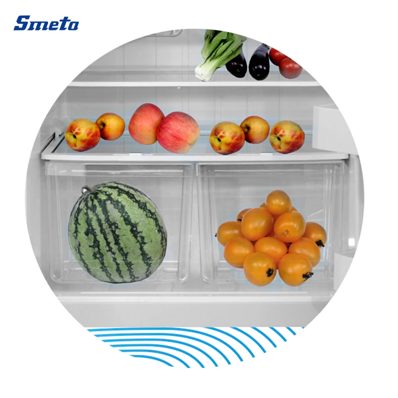 21Cuft Frost-Free Ice-maker Ready Double Door Vertical Refrigerator Freezers Fridge