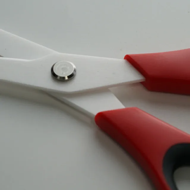 PP+TPR handle Ceramic Blade Kitchen Scissor Baby Food accessories