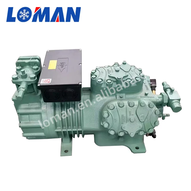 Loman Germany Original semi hermetic reciprocating piston refrigeration bit-zer compressor 4CES-6Y 4CC-6.2Y 6HP china price