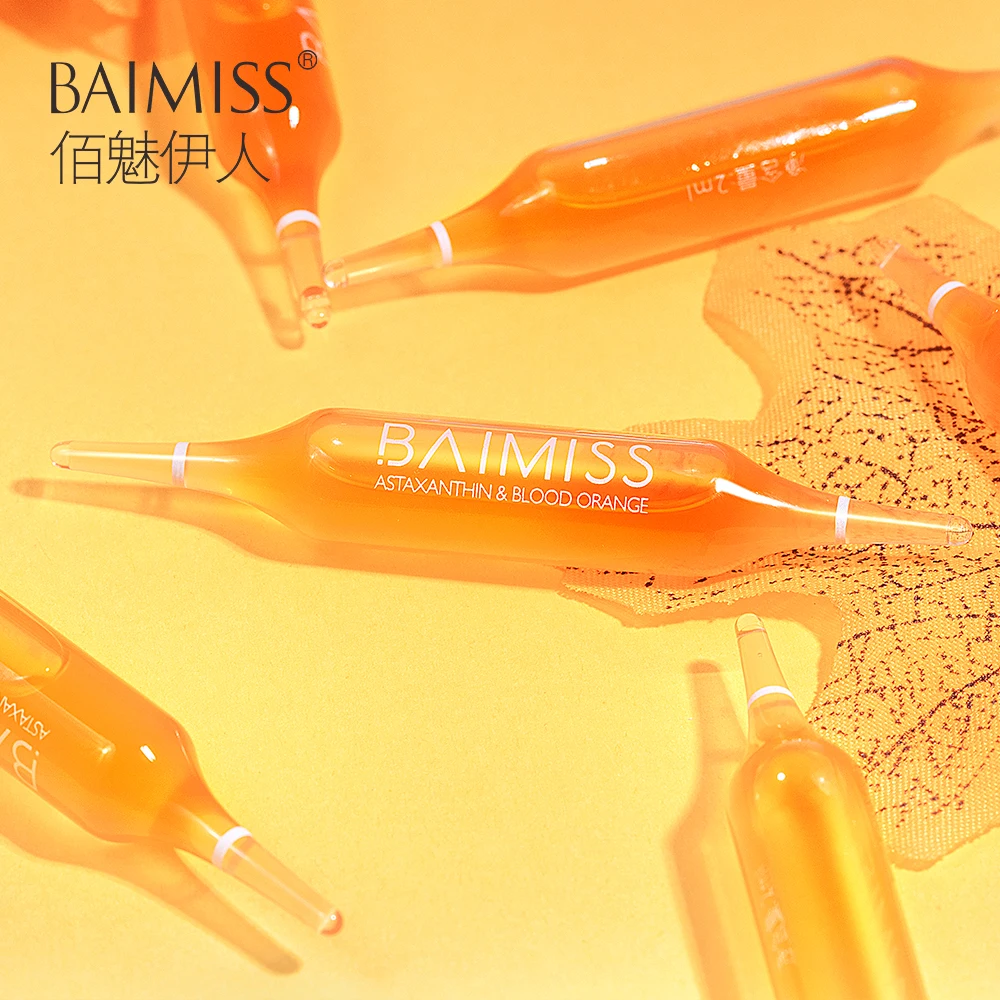 BAIMISS Сыворотка для лица отбеливающая Антивозрастная увлажняющая уход за кожей лица Essence Hyaluronic Acid Nourish Face Astaxanthin Serum