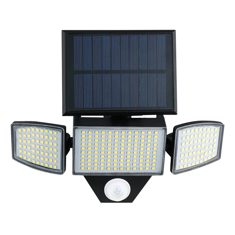 Высококачественный наружный садовый настенный светильник на солнечной батарее с датчиком движения для переднего