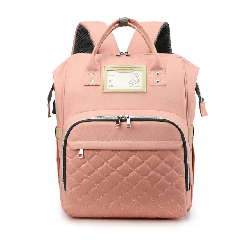 Mummy Bag 3 in 1 Travel Bassinet Foldable Baby Bed Portable Diaper Changing Station Backpack Baby with Mattress