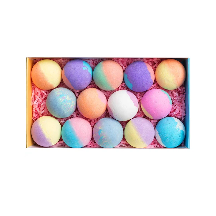 
Hot Sales 14PCS bath bombs aromatherapy with Vegan Natural Essential Oils Perfect for Moisturize bath bombs adult 