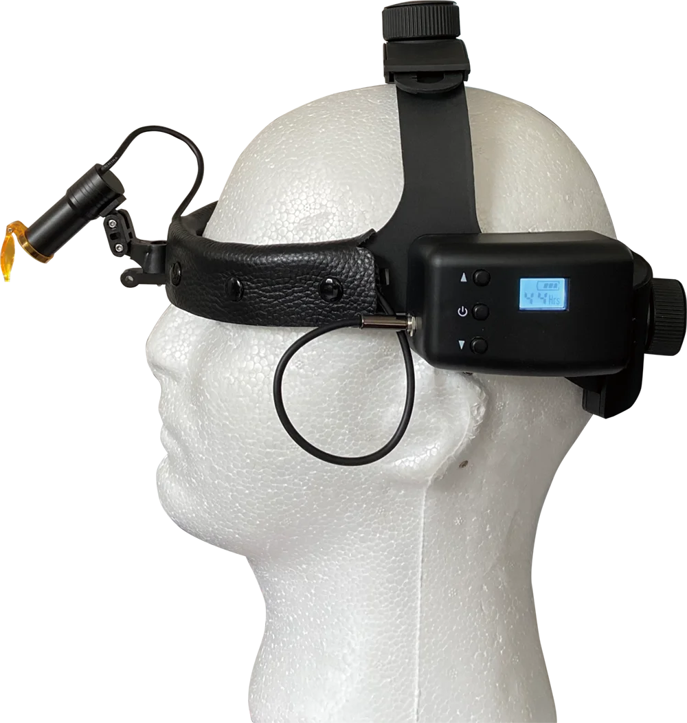 Medical Equipment LED Headlight KS-D01 3W Yellow Filter Filp-Up Dental Composite Filter Dental Headset Light