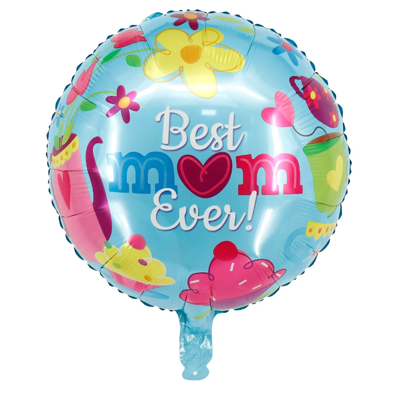 New 18 Inch Spanish Happy Mothers Day Balloons Gift Te Amo Feliz Dia Mama Foil aluminum de la madre Globos For Party Decoration
