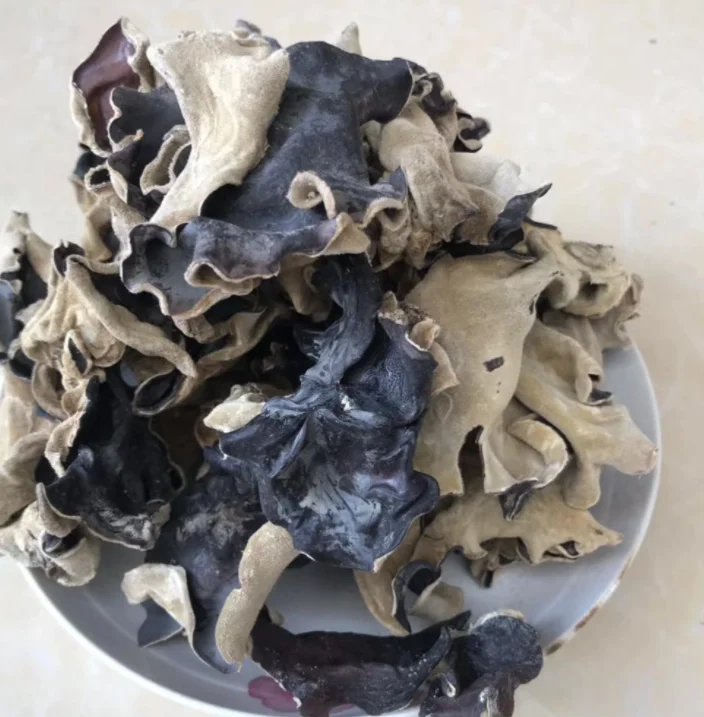 Hei mu er natural wild raw black fungus wholesale dried black fungus mushroom