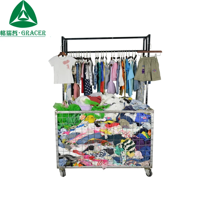 Bulk Wholesale Branded Clean Children Summer Wear Germany Style Second Hand Clothes
