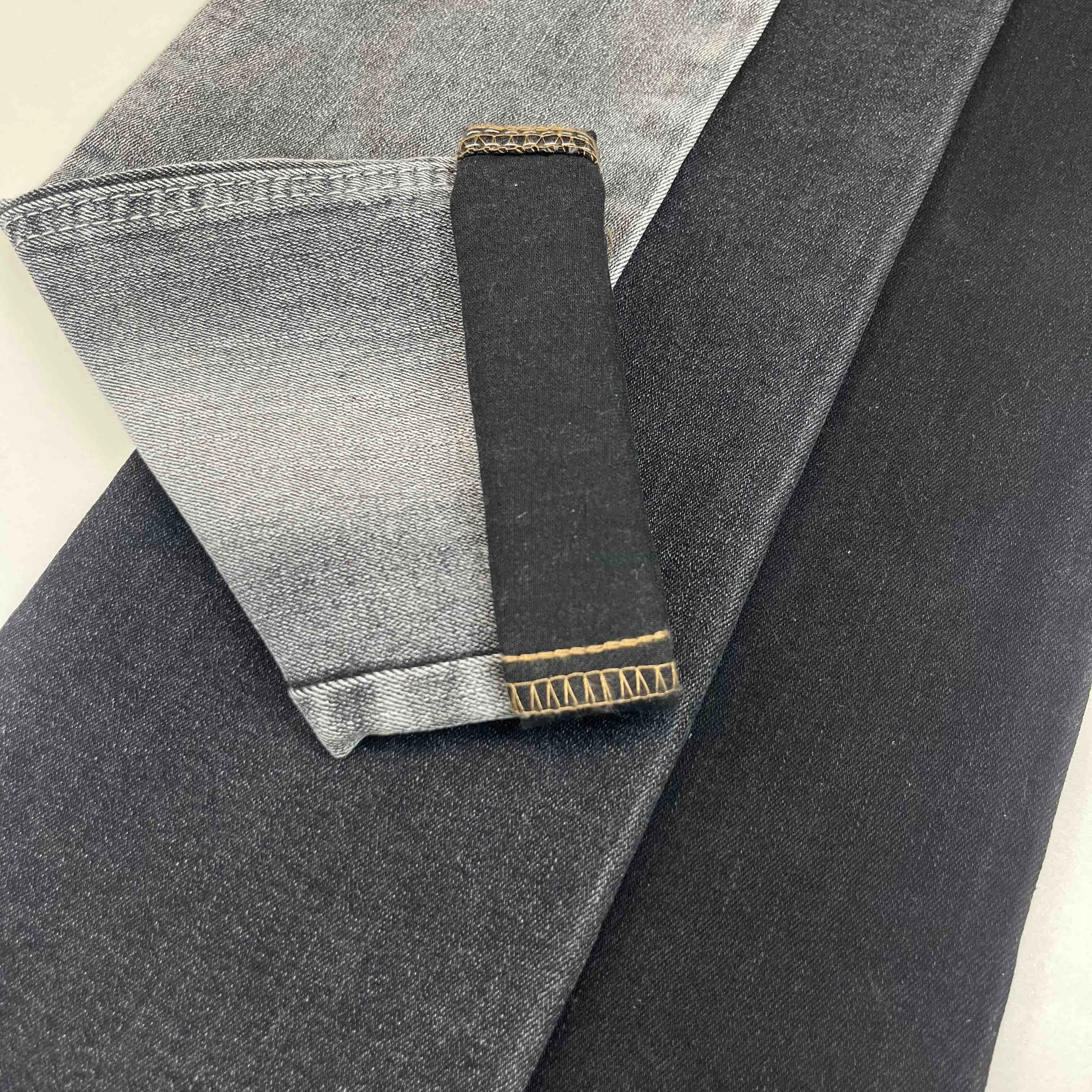 Soft Comfortable Twill Stretch Denim Jeans Fabric With Custom Design Slub Raw Denim Fabric Manufacturers In China