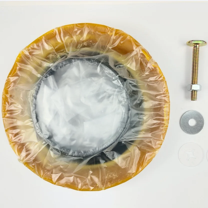 Toilet Wax Ring Set with brass bolt nuts Leak-proof and Odor-proof Toilet sealing rings