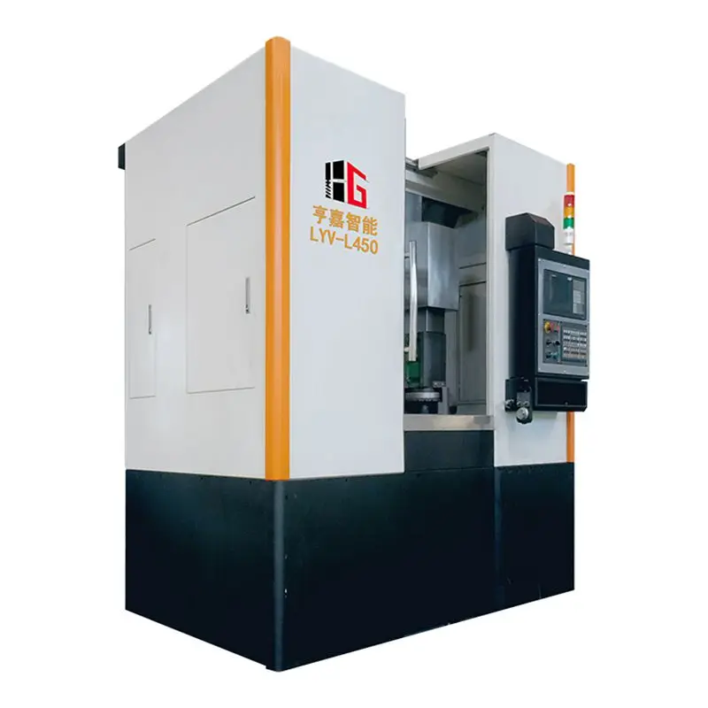 Hengga LYV-L450 Factory Directly CNC Vertical Turning Lathe Machine CNC Lathe Machine Control Brake Disc Grinding Lathe