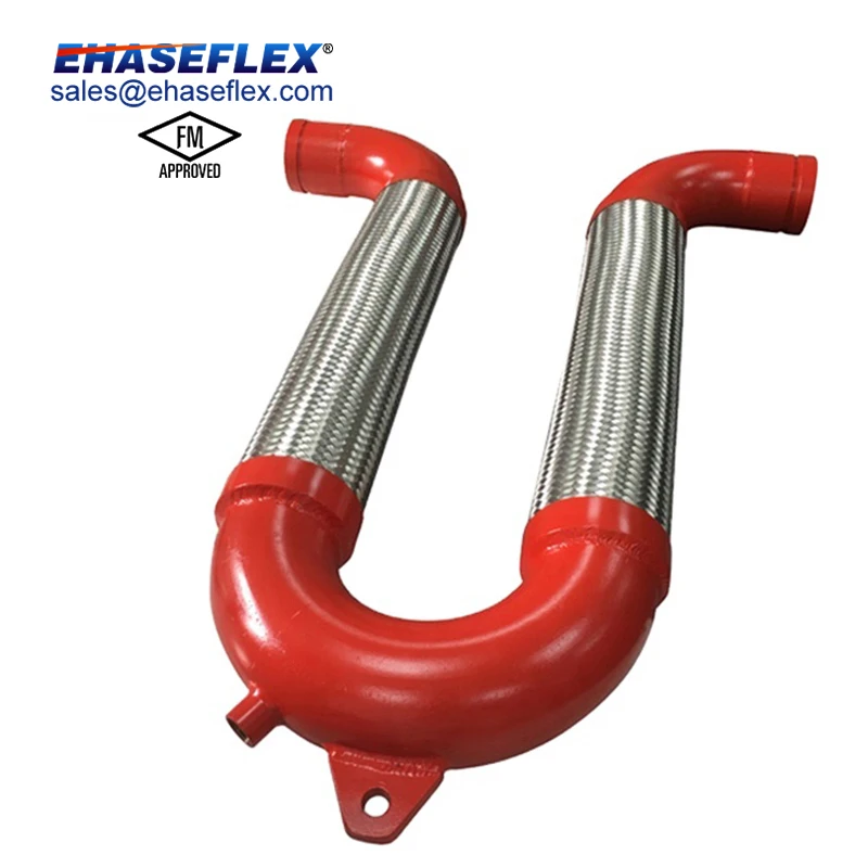 FM U-Flex Expansion Joint Flexible Connector For Installation In Seismic Protection