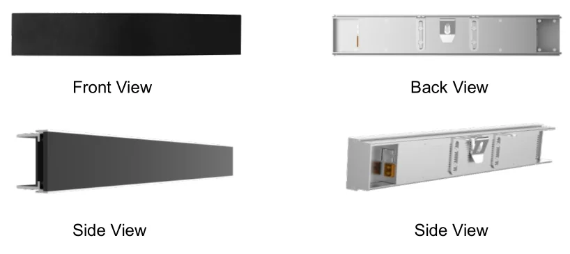 P1.25 COB Led Shelf Screen Display Indoor COB Technology Advanced Smart Easy Control Installation Supermarket Shelve Price Label