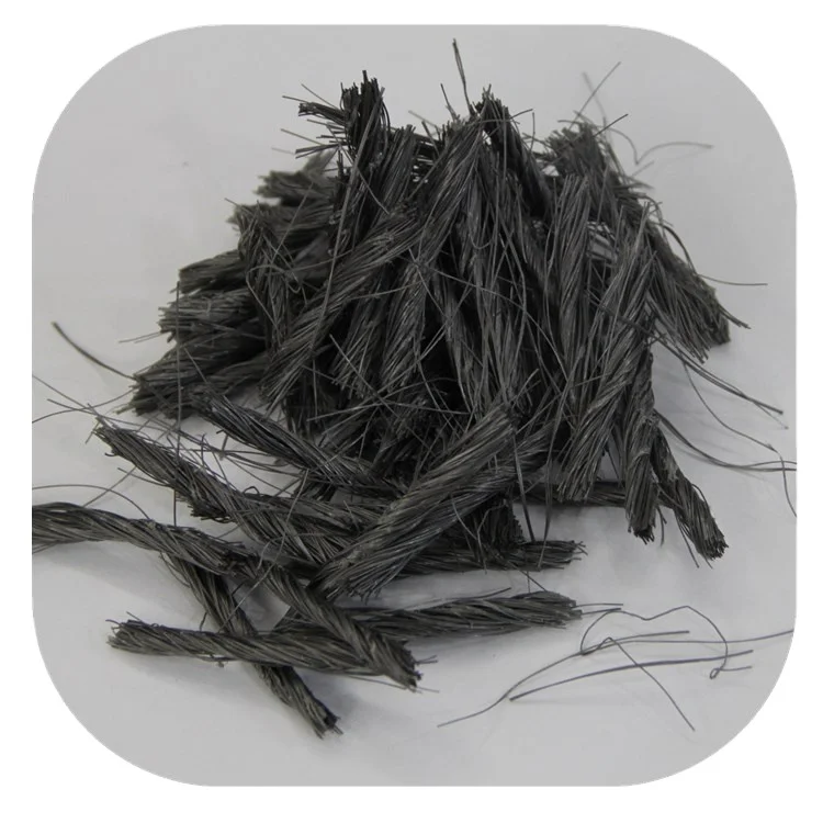 PP волокно витая bunchy форма используется в бетоне