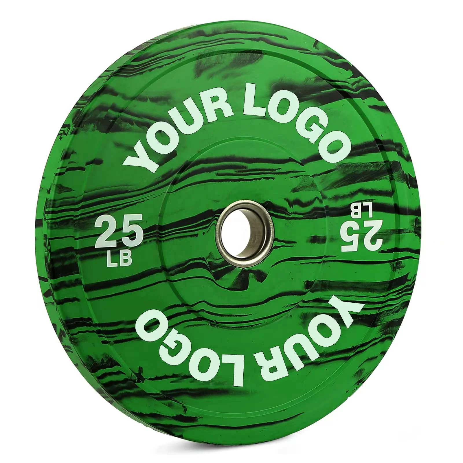New Arrival Camo Standard  Weight Lifting 45lb 10kg 20kg Powerlifting Calibrated Bumper Weight Plates For Gym