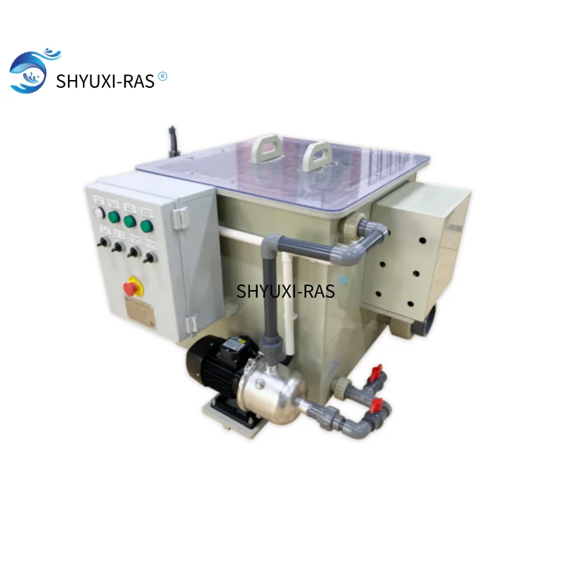 
Circulating aquaculture Water filter machine Rotary drum filter For tilapia fish farming capacity 