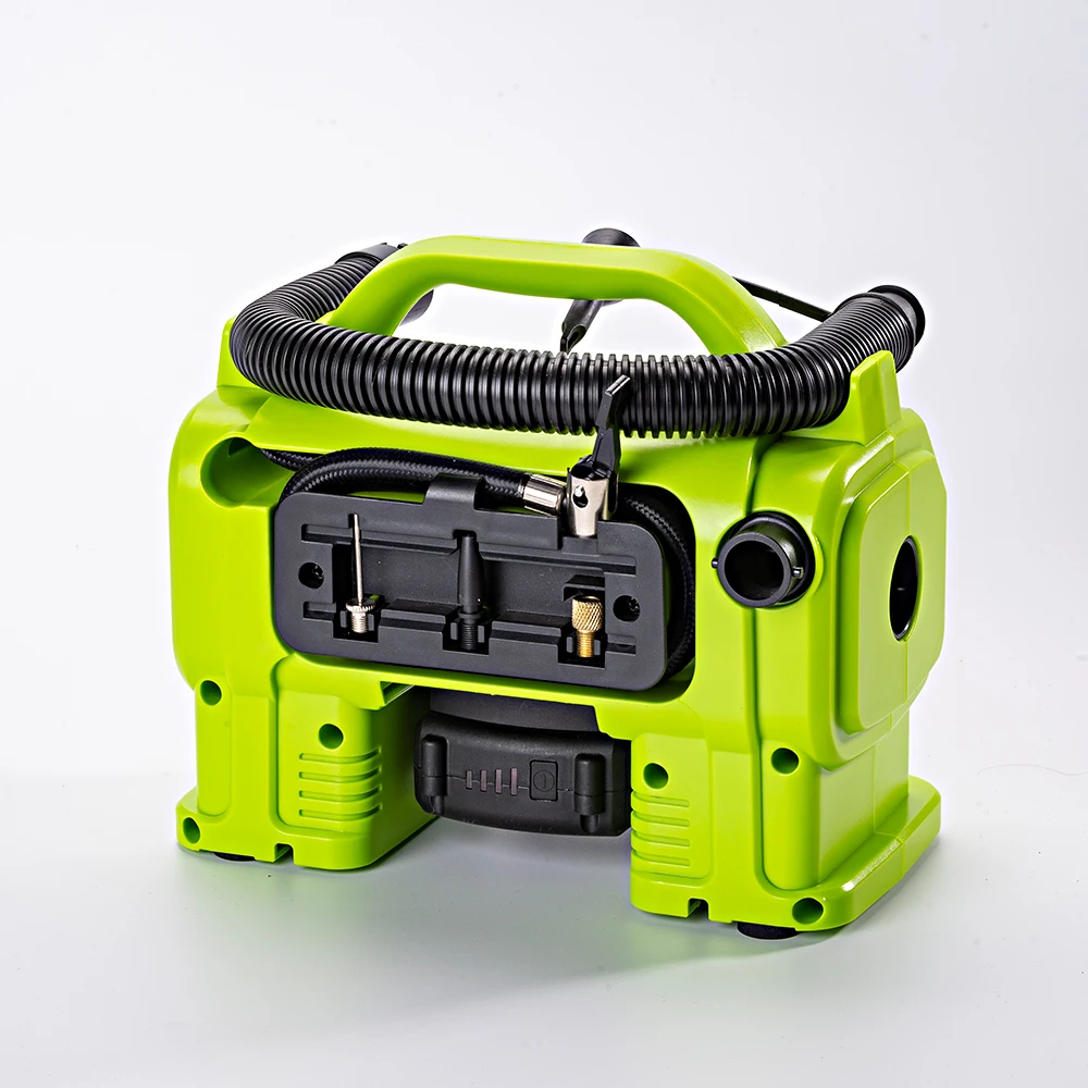 12V Cigarette Lighter or 18V Li-ion battery powered auto shut off  Digital Tire Inflators car air compressor pump