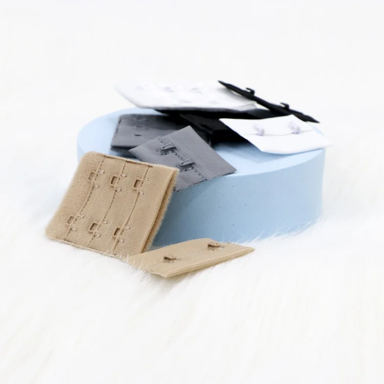 32 size hook metal strap bra loops and sliders extensions rainbow bra clasp hook extender 1 inch bra hook and eyes