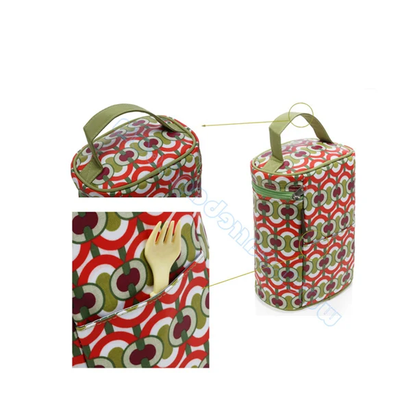 Insulated Breast Milk Storage  canvas insulated tote 4 bottle cooler baby bottle bag