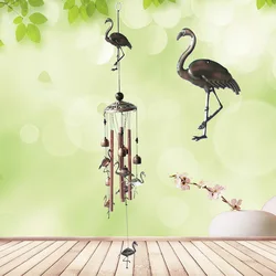 China top selling old looking copper color animals wind chime outdoor garden decor hanging metal aeolian bells for Christmas