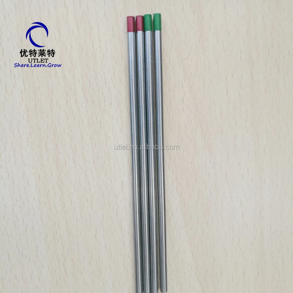 Вольфрамовый электрод для дуговой сварки 2 4 мм красного цвета 2% Thoriated Лучшая цена быстрая доставка