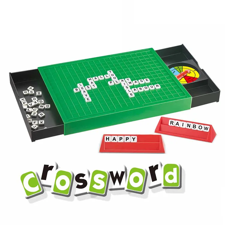 2023 INTELLIGENT PARTY GAME FOR KIDS SCRABBLES SCRABBLED WORDS ENGLISH ALPHABET WORDS GAME FOR KIDS TOYS 2023