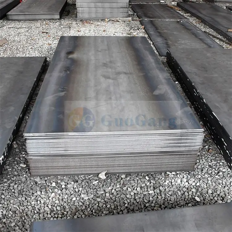 Nm500 22Mm 7Mm Boiler S355Jr Q235Nh Mild S355 3Mm Bridge Hot-Rolled Building Structure Carbon A572 Grade 50 Steel Plate