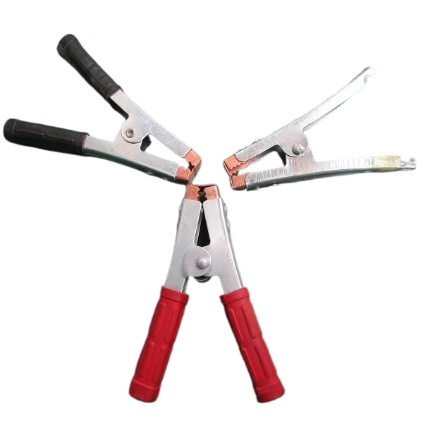 Hot selling engine car lead battery Heavy duty insulated battery clamp 2Pcs 500A cable clamp25mm2