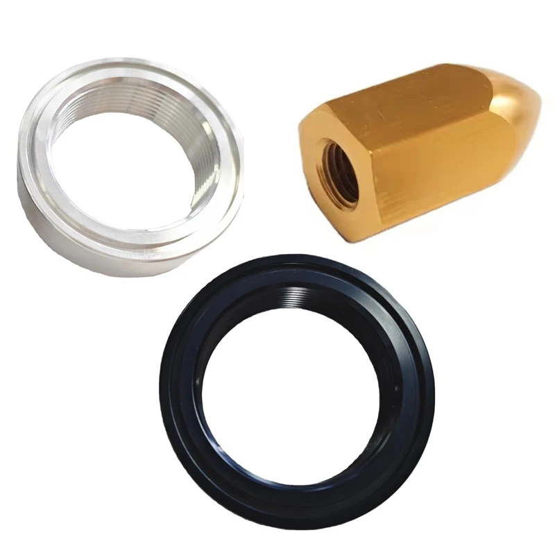 Factory Professional Design CNC Customized Anodic Oxidation  Nut Special Aluminum Nut