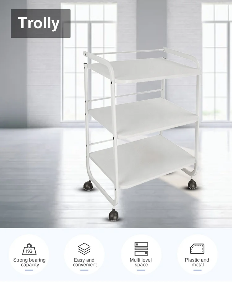 
Professional Metal salon trolly For Sales trolley cart 