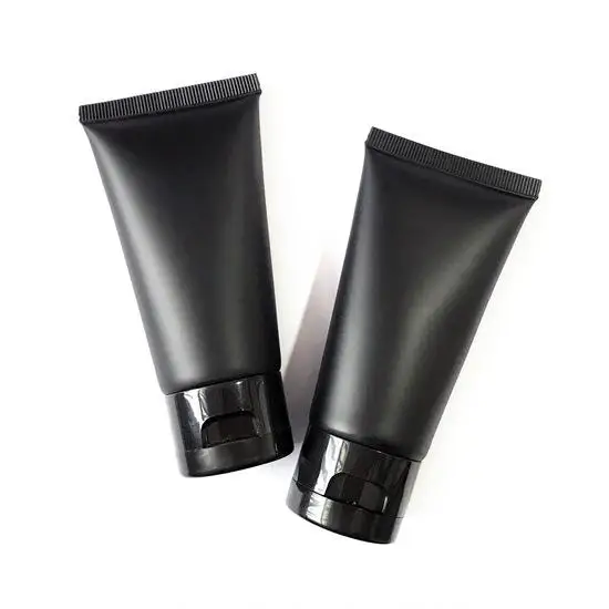 Eco Friendly PE Plastic Cosmetic Matte Soft Tube With Screw Cap Top
