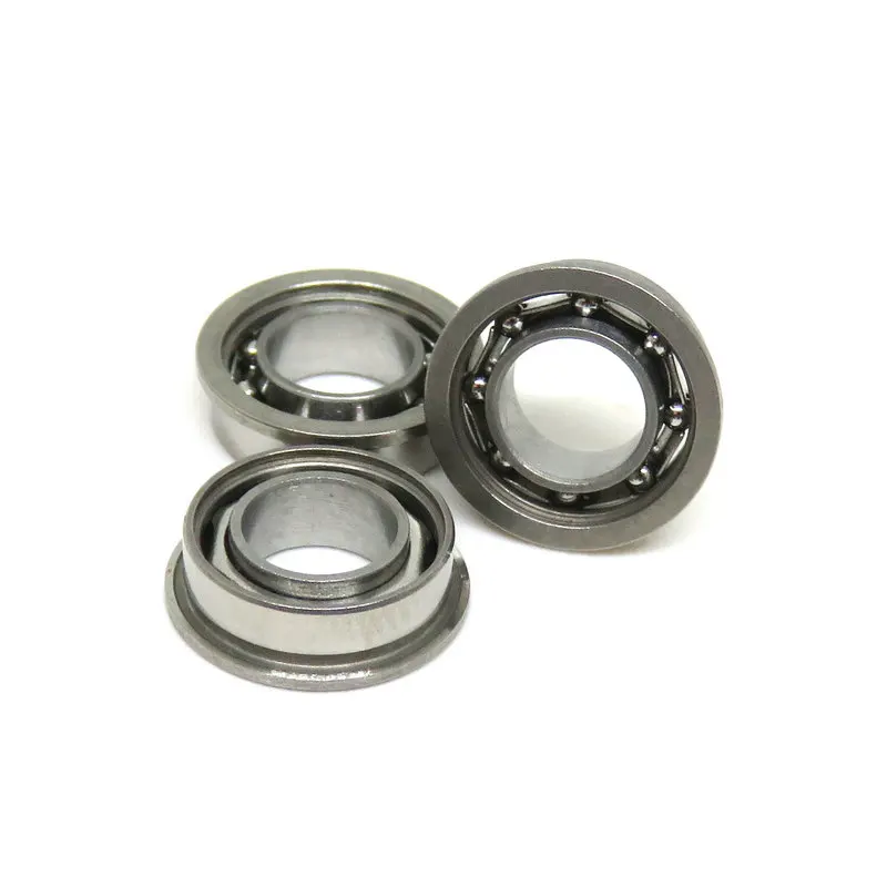 Rust-Proof SFR2-5 Open Stainless Steel Ball Bearing with Flanged 3.175x7.938x3.571