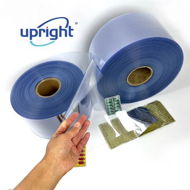 Upright semi rigid flexible pvc clear transparent plastic sheet for folding boxes and face shield