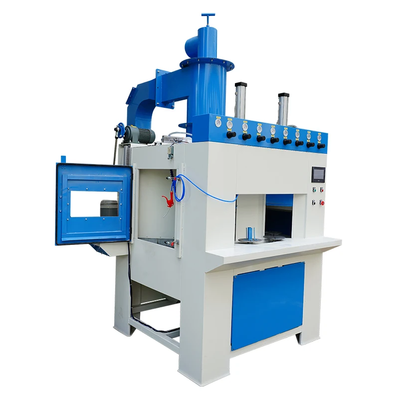 Turntable Type Automatic Sand Blasting Machine for Glass Bottle