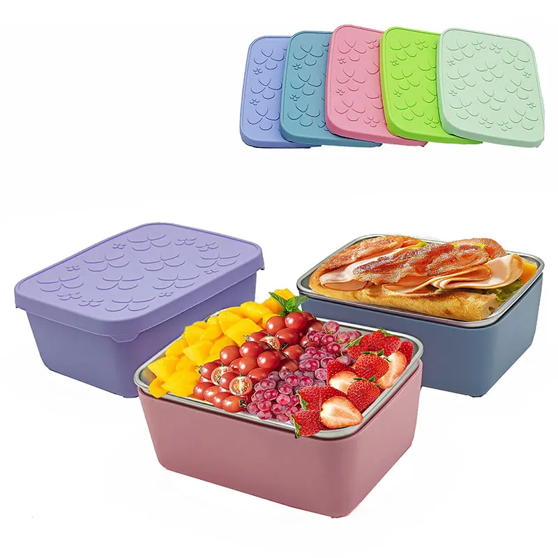 China Wholesale Storage Custom Thermo Metal Sublimation Lunch Boxes Bento For Men