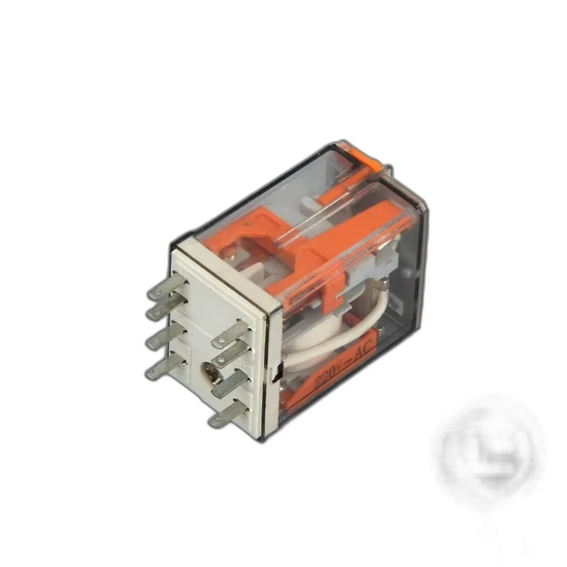 QIANJI 55.02 14-Pin General Purpose Relay Coil 4-Co 4-PDT Electromagnetic Relay with DC 24V 14-Pin General Purpose Relay